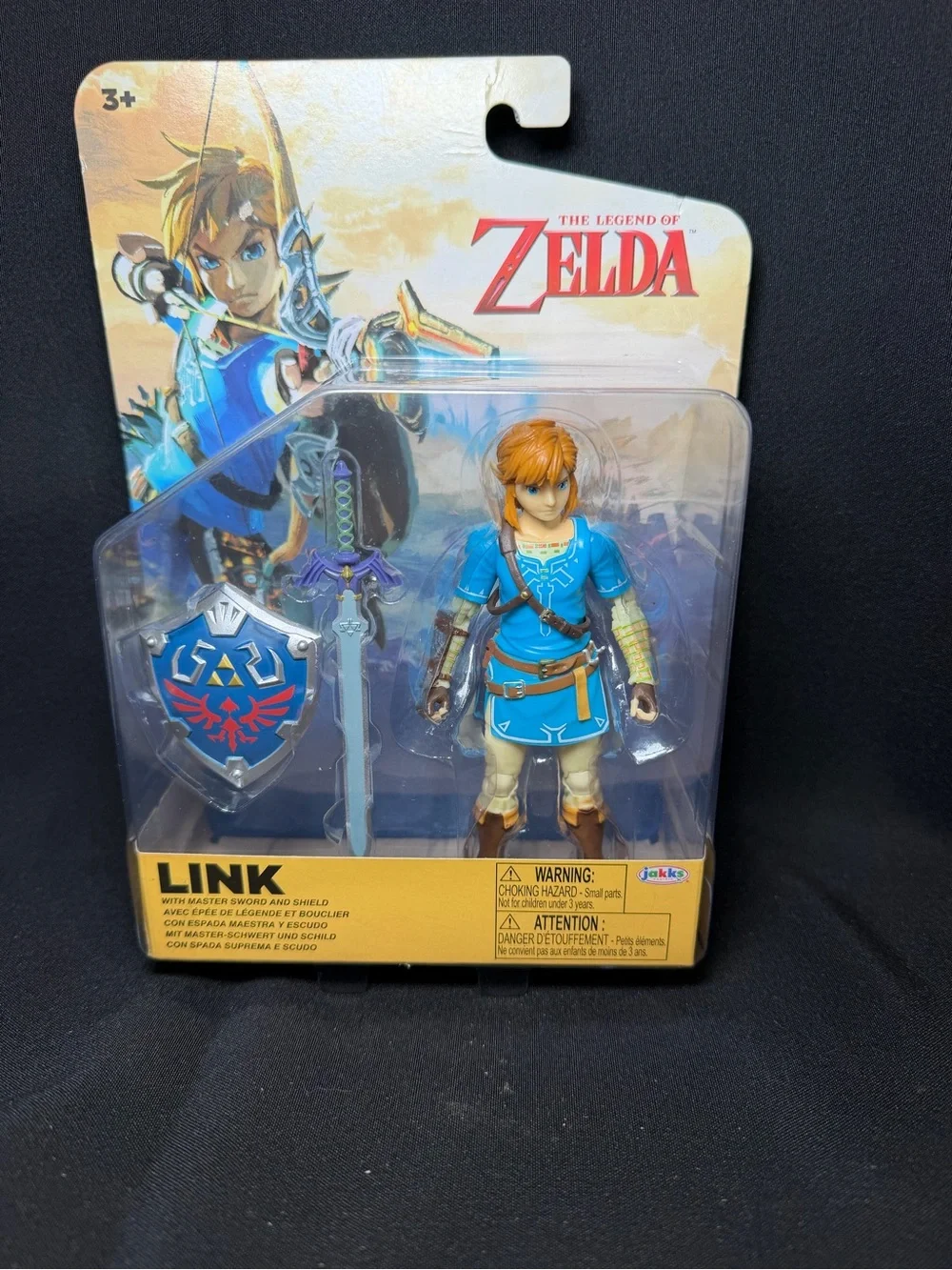 Link with Master Sword & Shield The Legend of Zelda Jakks Pacific
